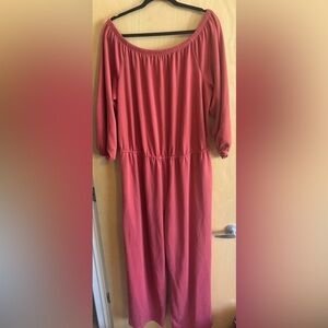 Off the Shoulder Jumpsuit